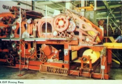 A KVP Printing Press